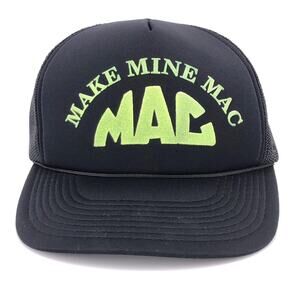 90s Mac Tools Make Mine Mac trucker hat 1990s vintage